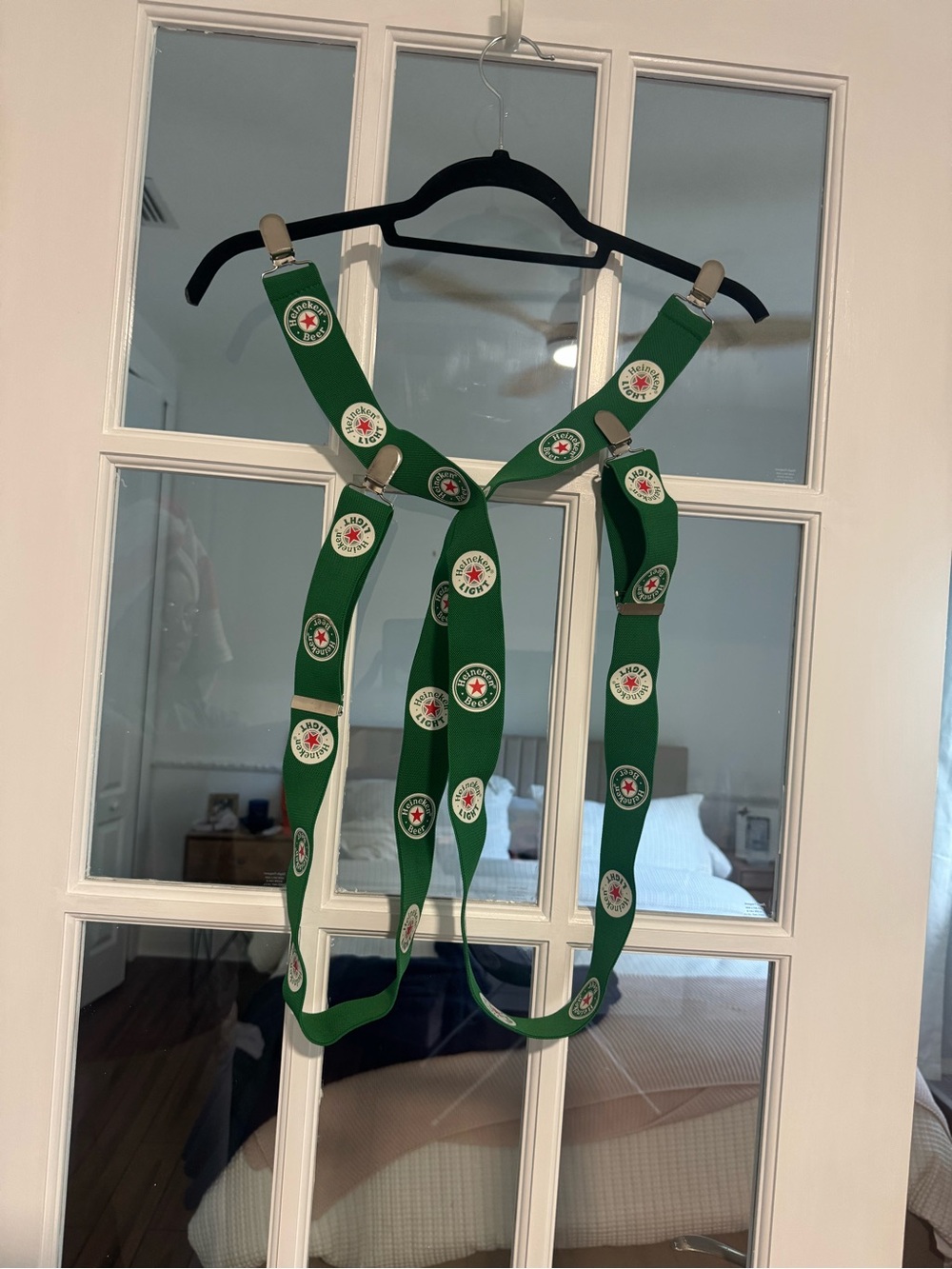Heineken Patterned Suspenders